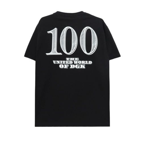 DGK T-SHIRT ディージーケー Tシャツ ASSET BLACK 