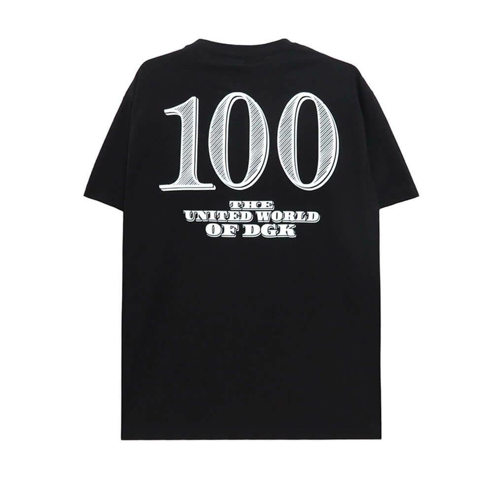DGK T-SHIRT ディージーケー Tシャツ ASSET BLACK 