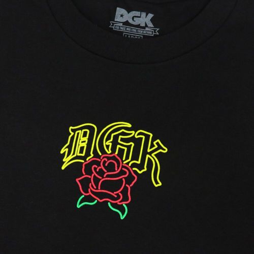 DGK T-SHIRT ディージーケー Tシャツ DEUS PUFF INK BLACK 2