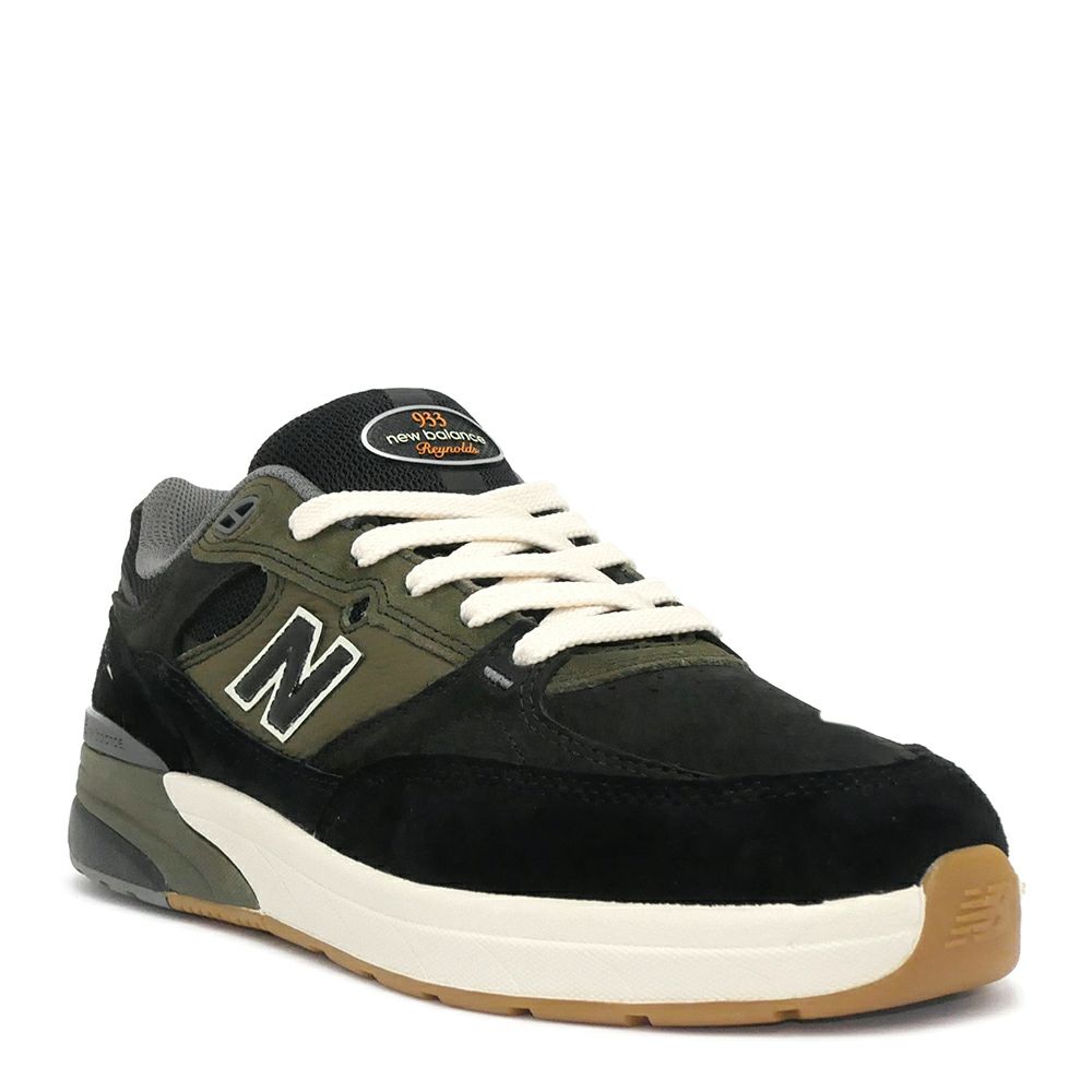 NEW BALANCE NUMERIC SHOES ニューバランス ヌメリック シューズ スニーカー ANDREW REYNOLDS 933 NM933BST BLACK/OLIVE スケートボード スケボー 1
