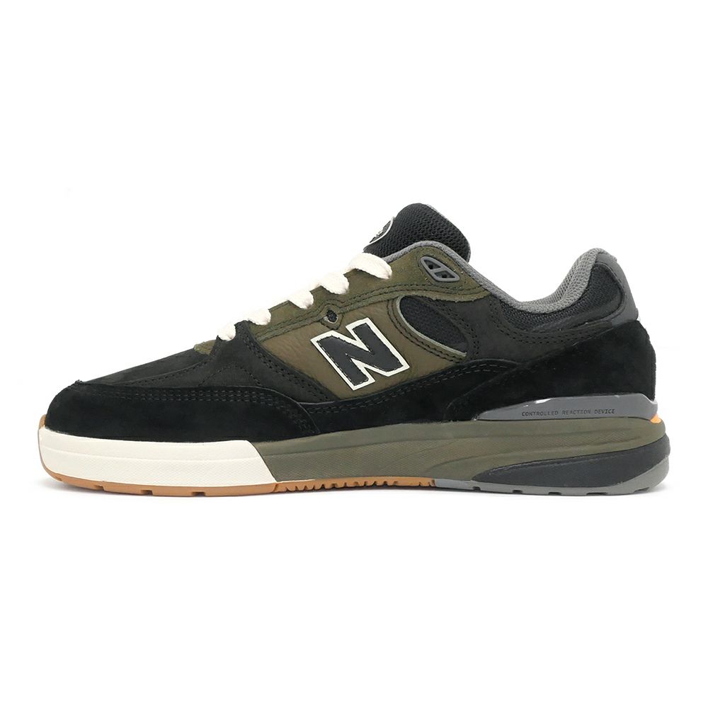 NEW BALANCE NUMERIC SHOES ニューバランス ヌメリック シューズ スニーカー ANDREW REYNOLDS 933 NM933BST BLACK/OLIVE スケートボード スケボー 5