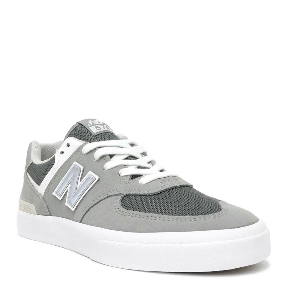 NEW BALANCE NUMERIC SHOES ニューバランス ヌメリック シューズ スニーカー 574 VULC NM574VGY GREY/WHITE スケートボード スケボー 1
