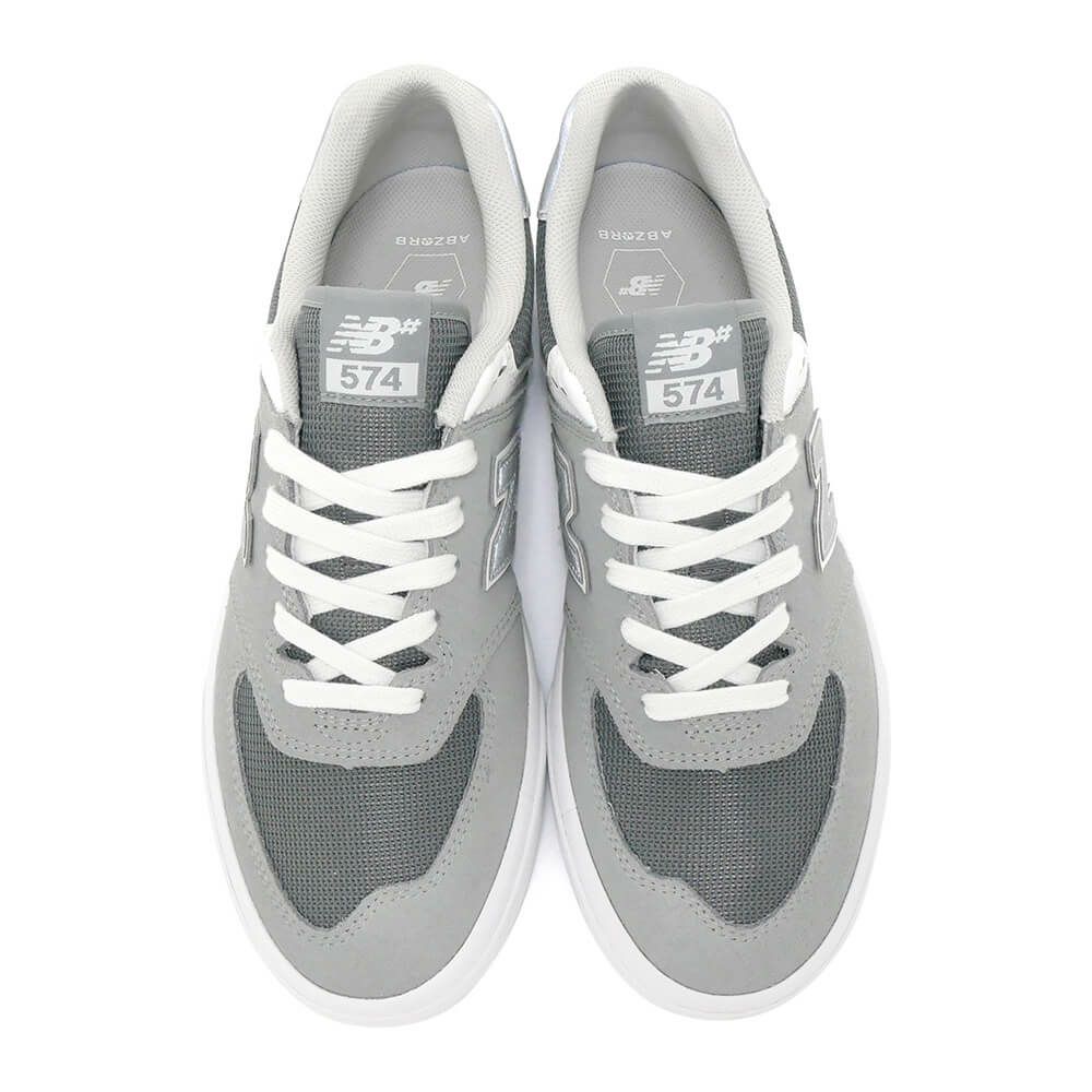 NEW BALANCE NUMERIC SHOES ニューバランス ヌメリック シューズ スニーカー 574 VULC NM574VGY GREY/WHITE スケートボード スケボー 2
