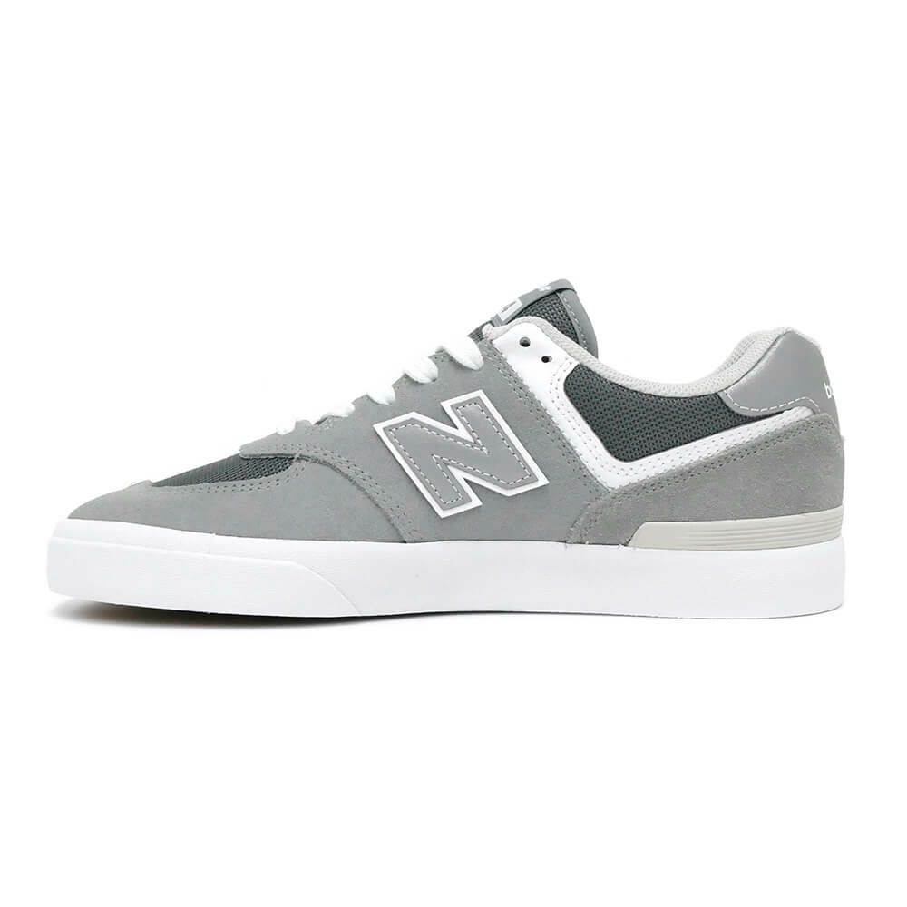 NEW BALANCE NUMERIC SHOES ニューバランス ヌメリック シューズ スニーカー 574 VULC NM574VGY GREY/WHITE スケートボード スケボー 5