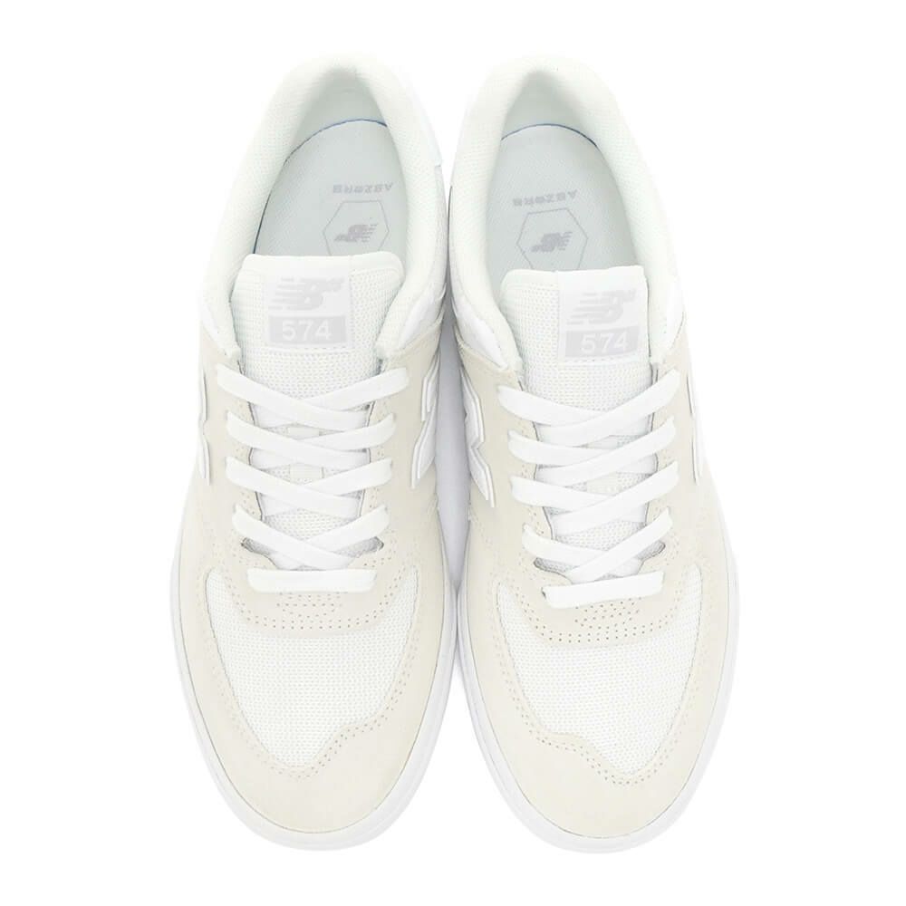 NEW BALANCE NUMERIC SHOES ニューバランス ヌメリック シューズ スニーカー 574 VULC NM574VOW WHITE/WHITE スケートボード スケボー 2