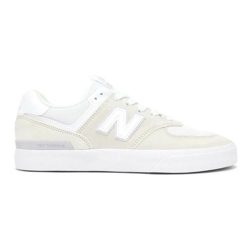 NEW BALANCE NUMERIC SHOES ニューバランス ヌメリック シューズ スニーカー 574 VULC NM574VOW WHITE/WHITE スケートボード スケボー 4