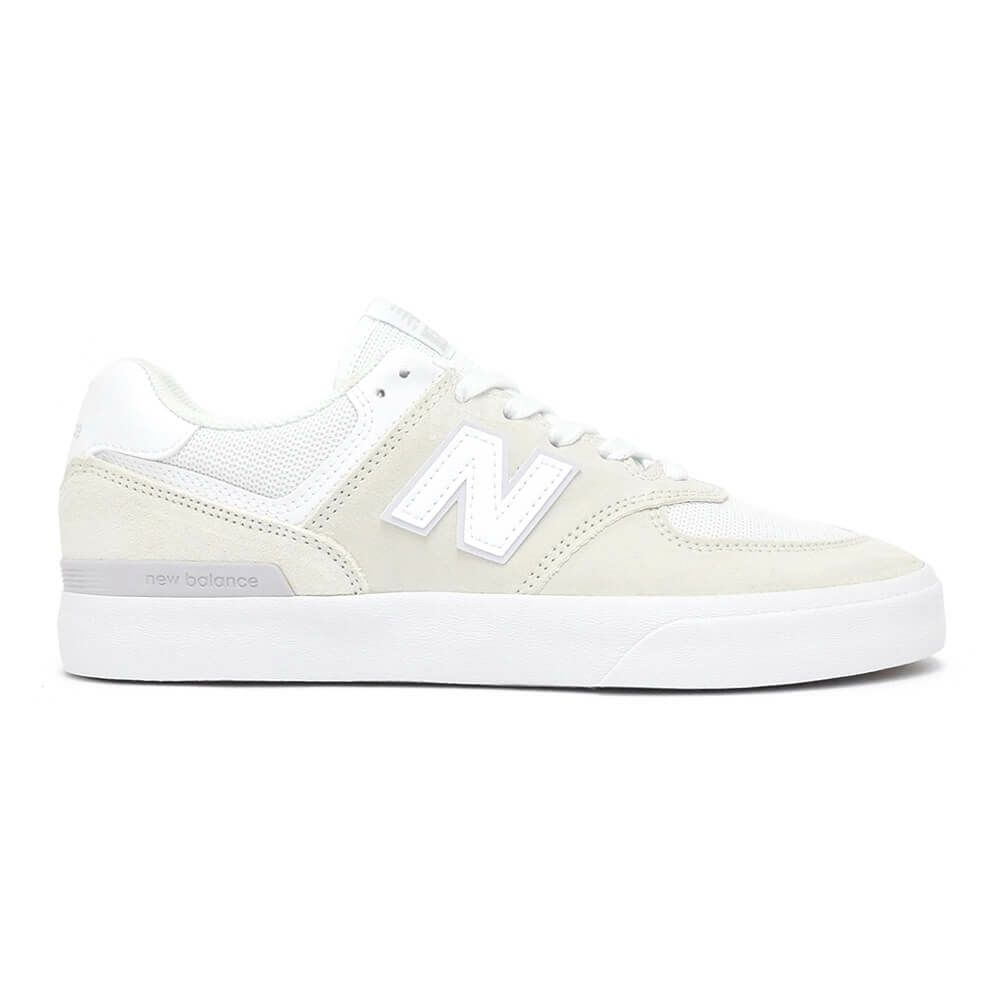 NEW BALANCE NUMERIC SHOES ニューバランス ヌメリック シューズ スニーカー 574 VULC NM574VOW WHITE/WHITE スケートボード スケボー 4