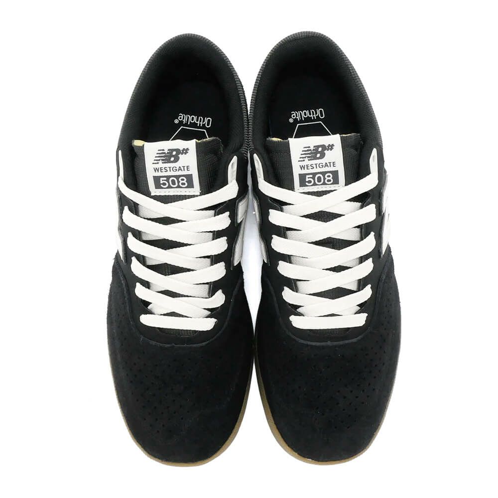 NEW BALANCE NUMERIC SHOES ニューバランス ヌメリック シューズ スニーカー BRANDON WESTGATE 508 NM508SBA BLACK/WHITE/GUM スケートボード スケボー 2