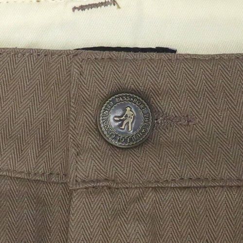 PASS~PORT PANTS パスポート パンツ ジーンズ HERRINGBONE LEAGUES CLUB LIGHT BROWN スケートボード スケボー 2