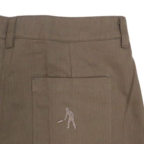 PASS~PORT PANTS パスポート パンツ ジーンズ HERRINGBONE LEAGUES CLUB LIGHT BROWN スケートボード スケボー 4