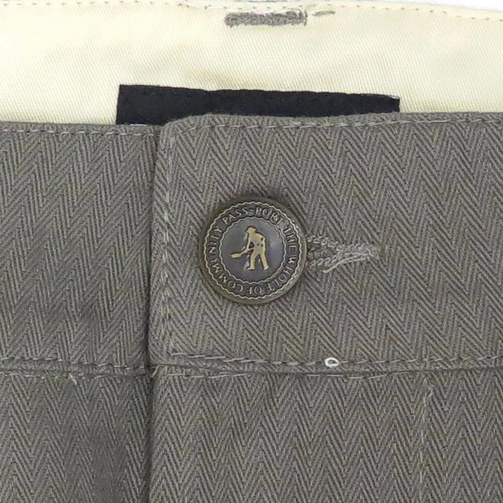 PASS~PORT PANTS パスポート パンツ ジーンズ HERRINGBONE LEAGUES CLUB GREY スケートボード スケボー 2