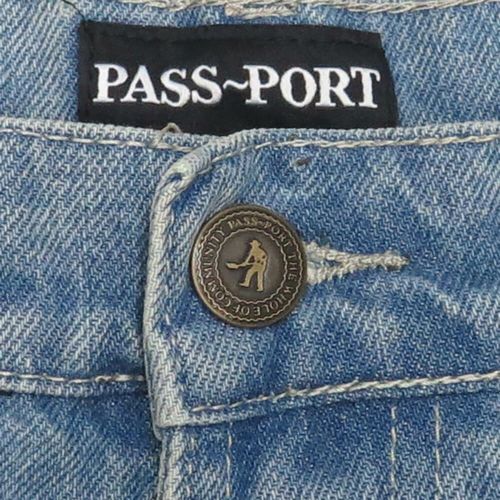 PASS~PORT SHORTS パスポート ショーツ WORKERS CLUB JEANS SHORT R42 WASHED LIGHT INDIGO スケートボード スケボー 2
