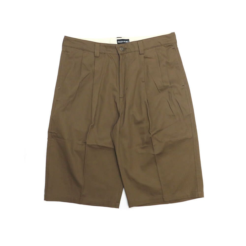 PASS~PORT SHORTS パスポート ショーツ LEAGUES CLUB SHORT R42 TAUPE スケートボード スケボー 