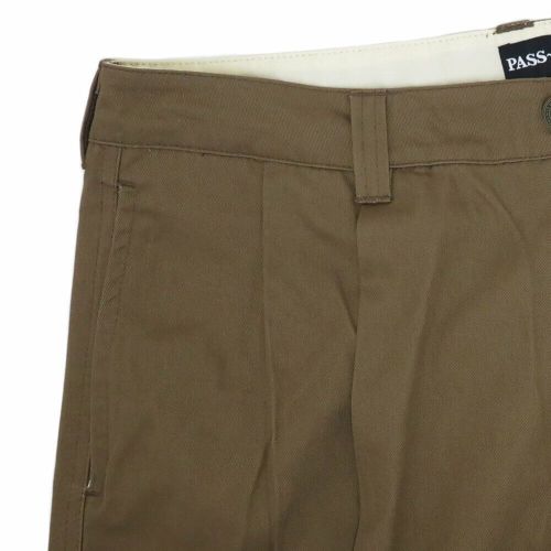 PASS~PORT SHORTS パスポート ショーツ LEAGUES CLUB SHORT R42 TAUPE スケートボード スケボー 1