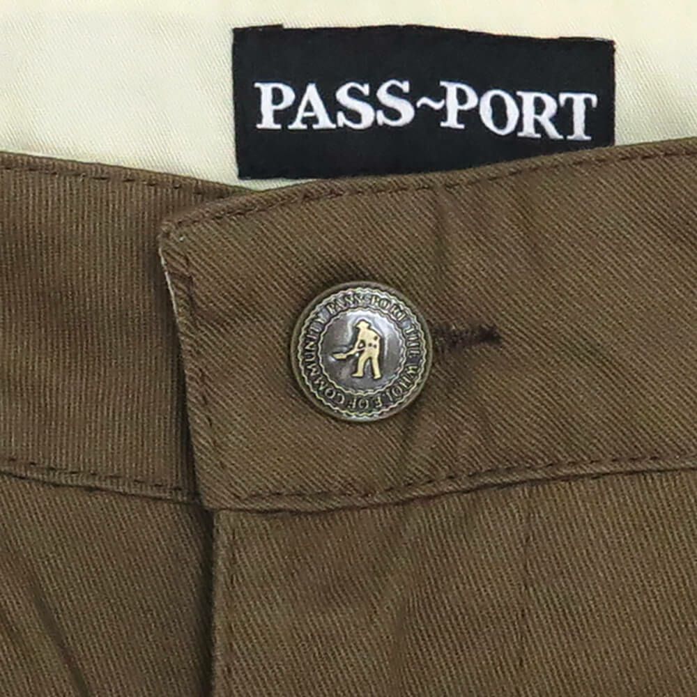 PASS~PORT SHORTS パスポート ショーツ LEAGUES CLUB SHORT R42 TAUPE スケートボード スケボー 2