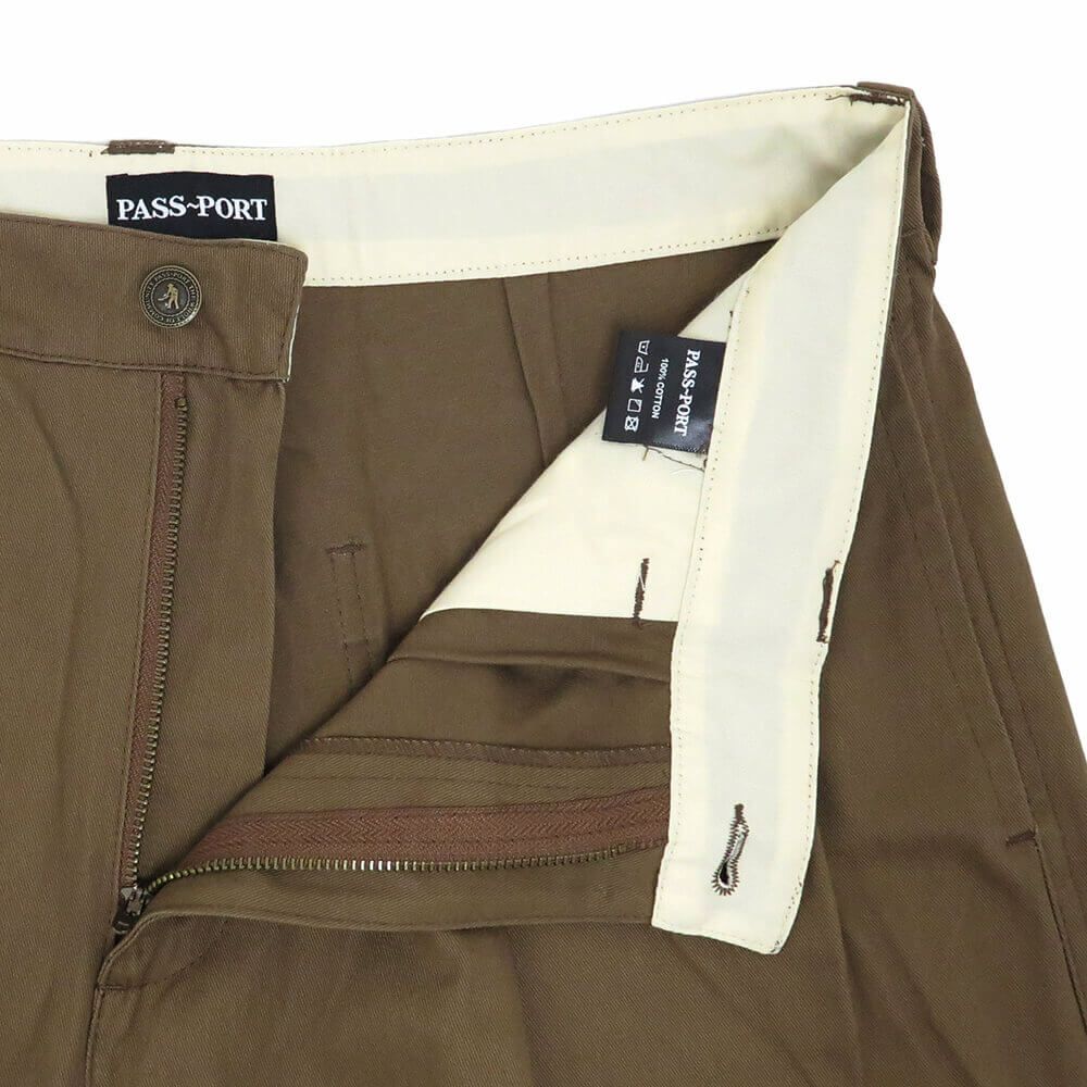 PASS~PORT SHORTS パスポート ショーツ LEAGUES CLUB SHORT R42 TAUPE スケートボード スケボー 3