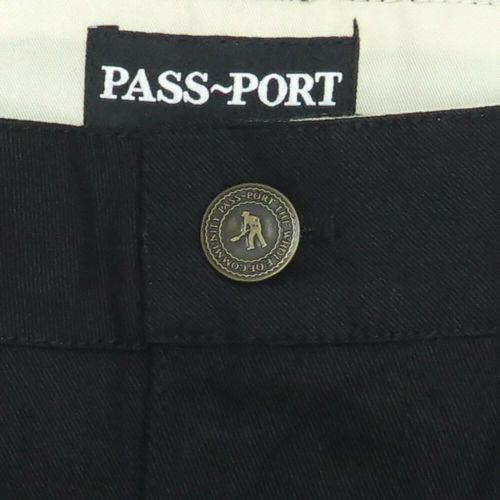 PASS~PORT SHORTS パスポート ショーツ LEAGUES CLUB SHORT R41 BLACK スケートボード スケボー 2