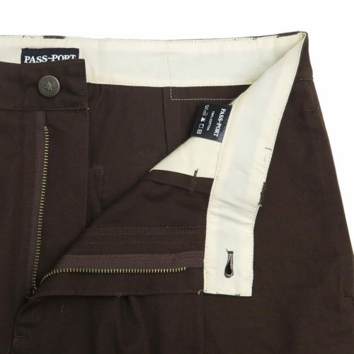 PASS~PORT SHORTS パスポート ショーツ LEAGUES CLUB SHORT R41 BROWN スケートボード スケボー 3