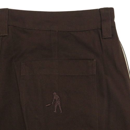 PASS~PORT SHORTS パスポート ショーツ LEAGUES CLUB SHORT R41 BROWN スケートボード スケボー 4