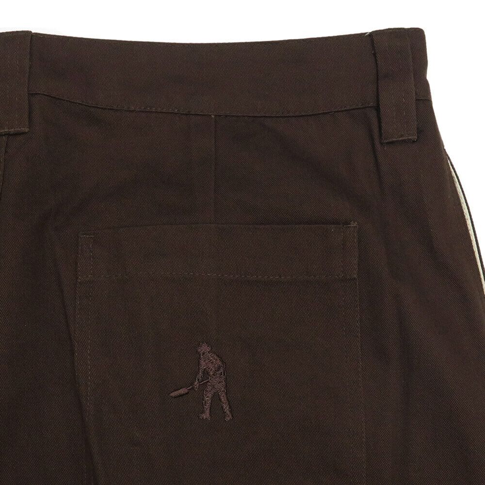 PASS~PORT SHORTS パスポート ショーツ LEAGUES CLUB SHORT R41 BROWN スケートボード スケボー 4