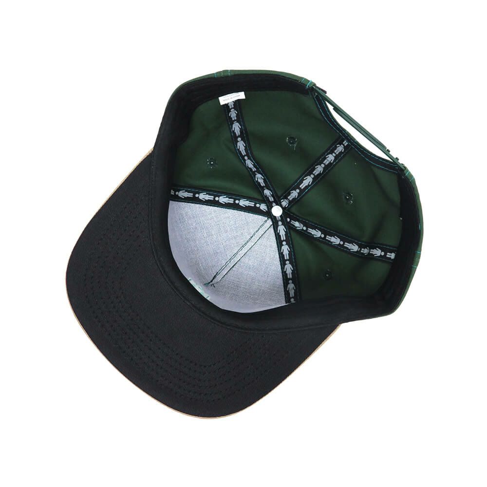 GIRL CAP ガール キャップ LOVERS OG 5 PANEL FOREST GREEN/BEIGE スケートボード スケボー 3