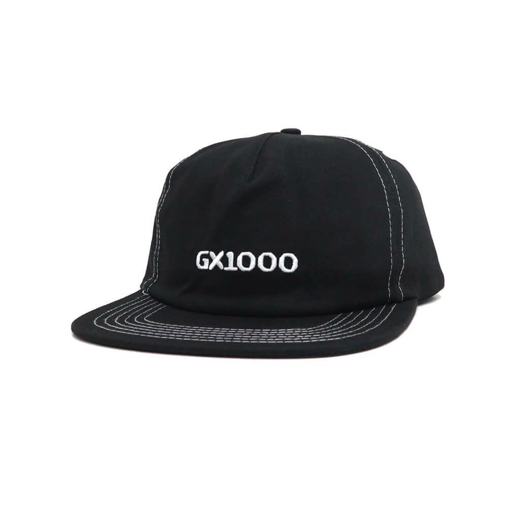 GX1000 CAP ジーエックス1000 キャップ MINI OG LOGO SNAPBACK BLACK スケートボード スケボー 