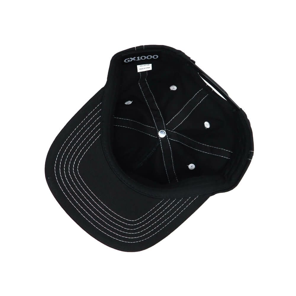 GX1000 CAP ジーエックス1000 キャップ MINI OG LOGO SNAPBACK BLACK スケートボード スケボー 3