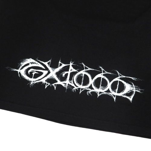 GX1000 T-SHIRT ジーエックス1000 Tシャツ DYSTOPIA GAS MASK BLACK スケートボード スケボー 2