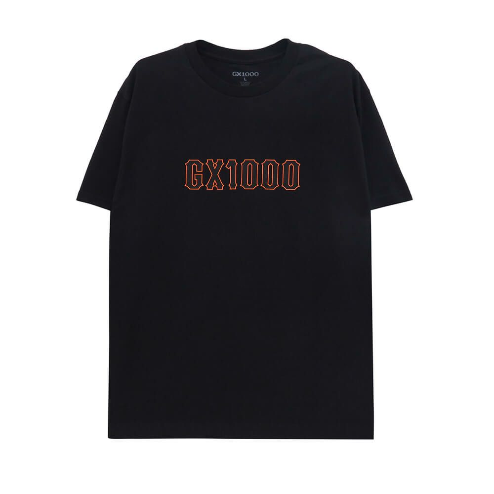 GX1000 T-SHIRT ジーエックス1000 Tシャツ GIANTS BLACK スケートボード スケボー 