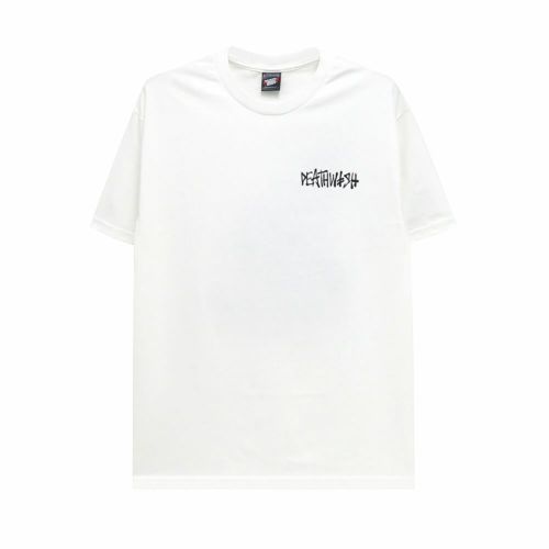 DEATHWISH T-SHIRT デスウィッシュ Tシャツ TRAPPED WHITE スケートボード スケボー 1