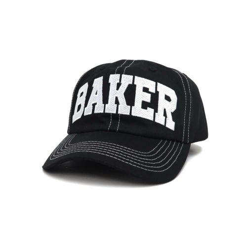 BAKER CAP ベイカー キャップ APEX BLACK スケートボード スケボー 