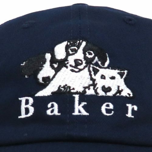 BAKER CAP ベイカー キャップ WHERE MY DOGS AT DAD NAVY スケートボード スケボー 4