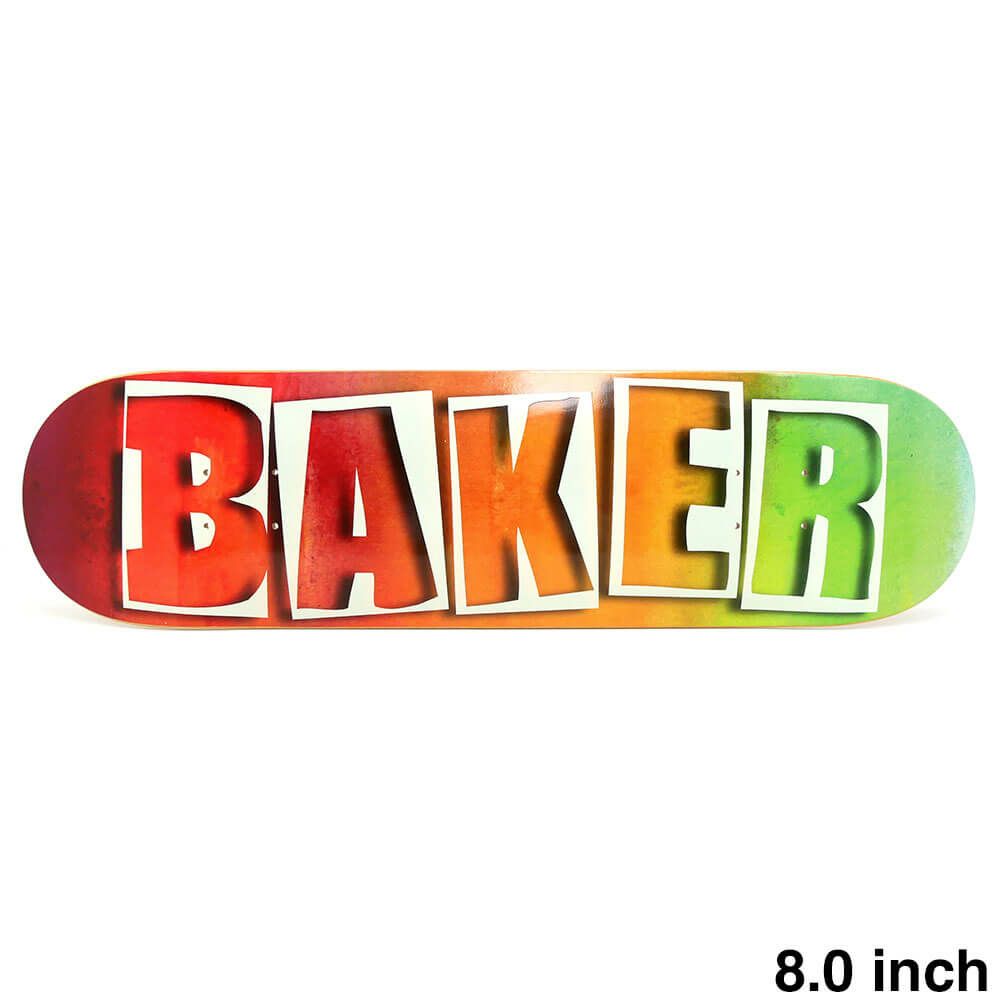 BAKER DECK ベイカー デッキ JUSTIN FIGUEROA（FIGGY）WATERCOLOR 8.0 スケートボード スケボー 1
