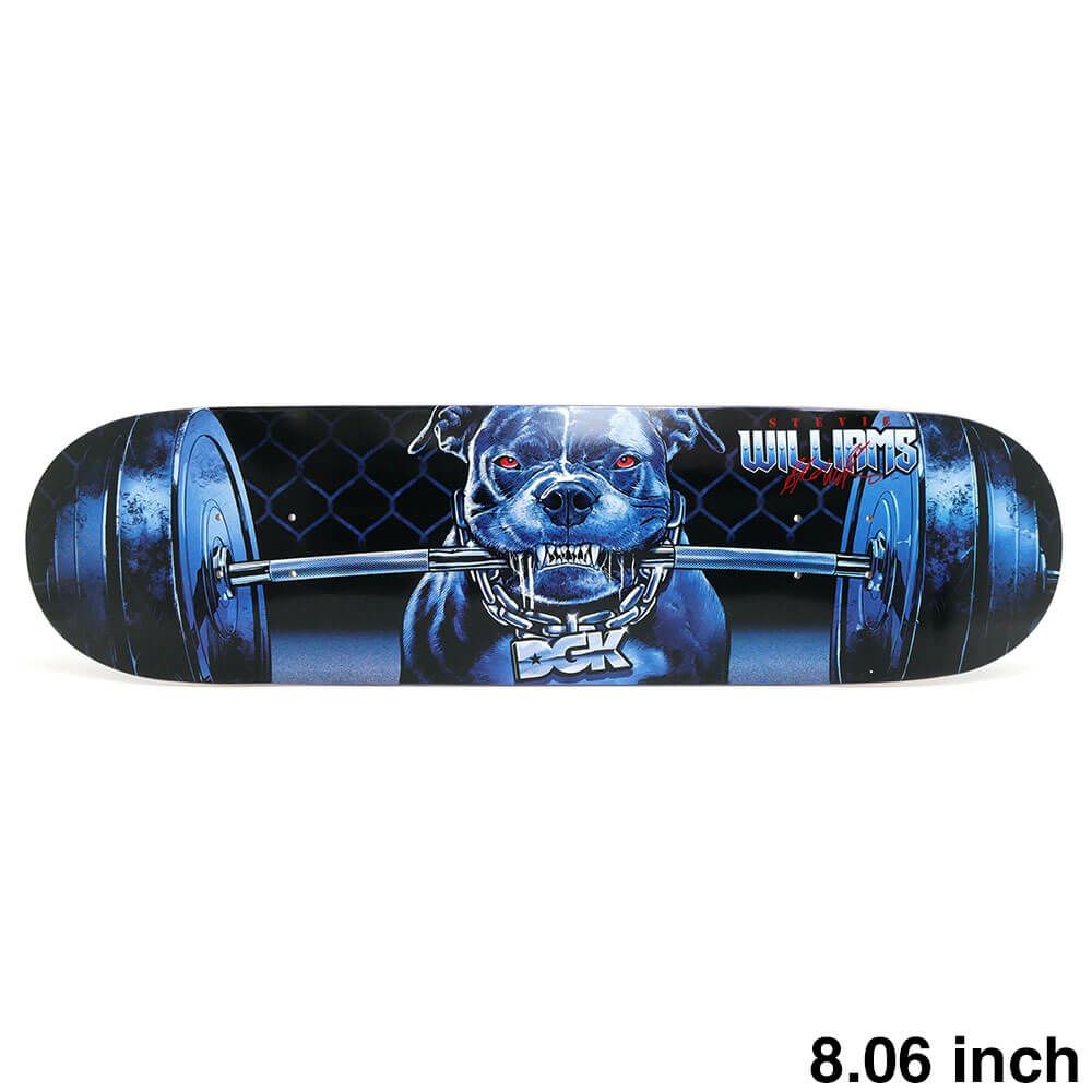 DGK DECK ディージーケー デッキ STEVIE WILLIAMS CAGED 8.06 スケートボード スケボー 1