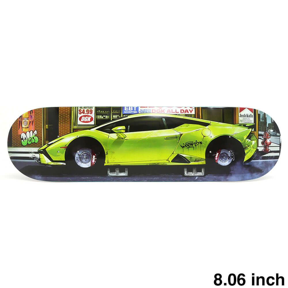 DGK DECK ディージーケー デッキ JOSH KALIS BRICKED 8.06 スケートボード スケボー 1