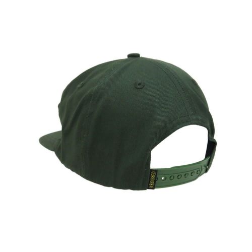 KROOKED CAP クルキッド キャップ SWEATPANTS REDUX SNAPBACK OLIVE スケートボード スケボー 2
