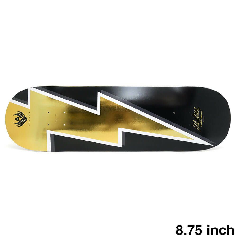 POWELL PERALTA DECK パウエルペラルタ デッキ MIKE VALLELY LIGHTNING BOLT GOLD FOIL FLIGHT 8.75 スケートボード スケボー 1
