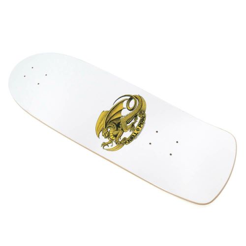 POWELL PERALTA DECK パウエルペラルタ デッキ MIKE MCGILL MCTWIST SKULL & SNAKE WHITE 40TH ANNIVERSARY REISSUE 10.0 WHEEL WELLS スケートボード スケボー 3