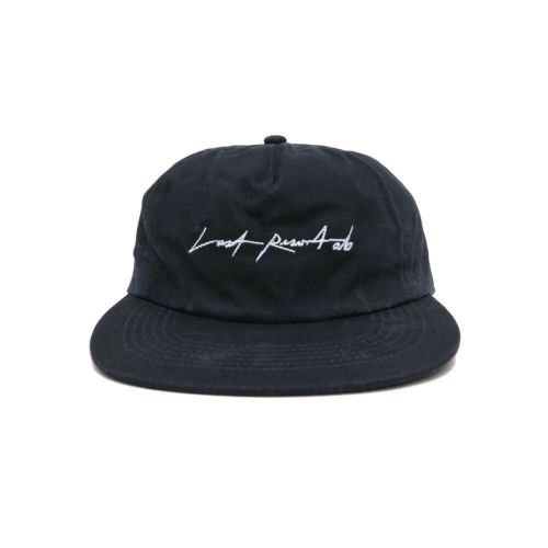 LAST RESORT AB CAP ラストリゾートエービー キャップ LOW CROWN 5 PANEL SNAPBACK DARK NAVY スケートボード スケボー 1