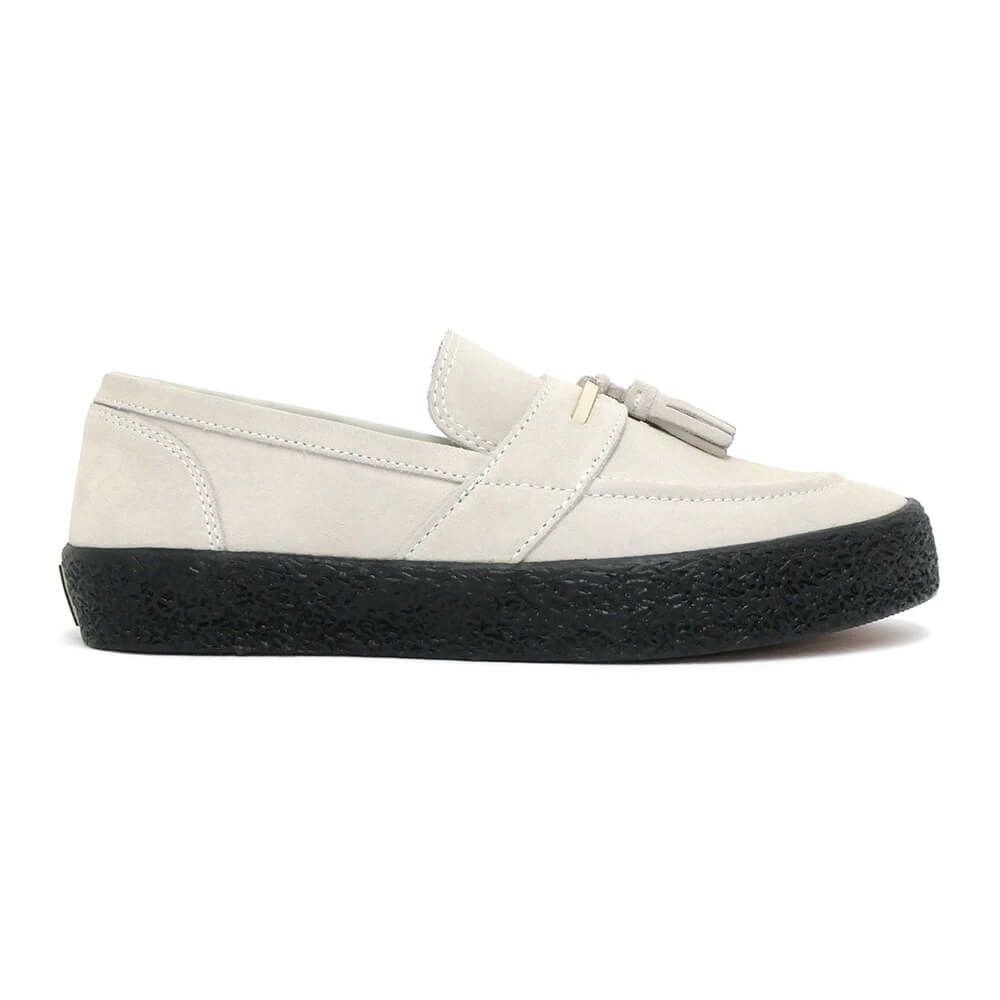 LAST RESORT AB SHOES ラストリゾートエービー シューズ スニーカー VM005 LOAFER SUEDE LO WHITE/BLACK スケートボード スケボー 5