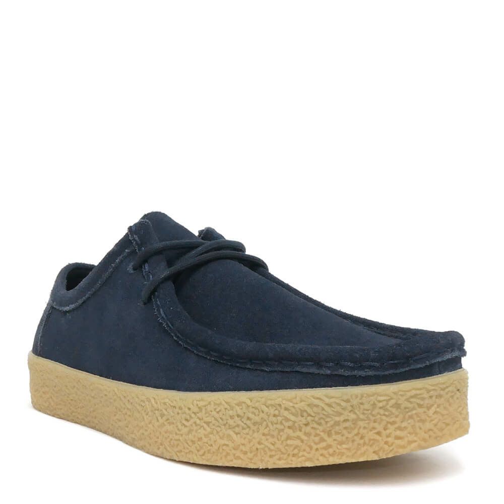 LAST RESORT AB SHOES ラストリゾートエービー シューズ スニーカー VM006 MOC SUEDE LO DARK NAVY/GUM スケートボード スケボー 1