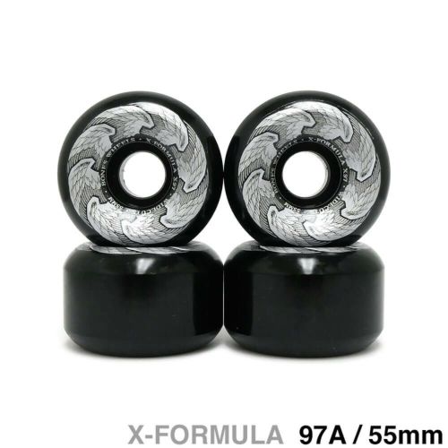 BONES WHEEL ボーンズ ウィール X-FORMULA V6（WIDE-CUT）97A DEATH ANGELS 黒 55mm スケートボード スケボー 1