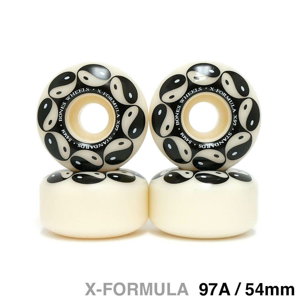 BONES WHEEL ボーンズ ウィール X-FORMULA V1（STANDARD）97A YIN YANG 54mm スケートボード スケボー 1
