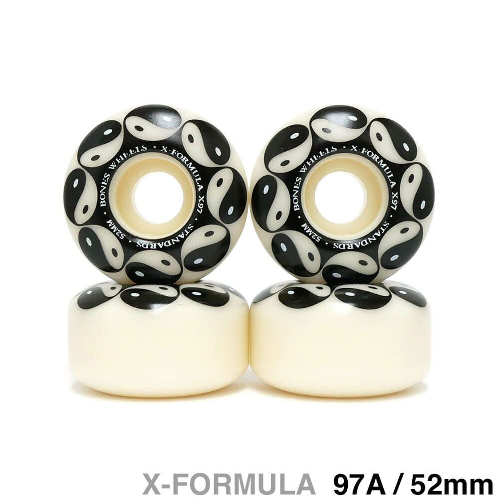 BONES WHEEL ボーンズ ウィール X-FORMULA V1（STANDARD）97A YIN YANG 52mm スケートボード スケボー 1