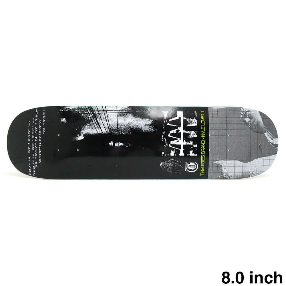 THEORIES DECK セオリーズ デッキ NYLE LOVETT LONGITUDE 2 8.0 スケートボード スケボー 1