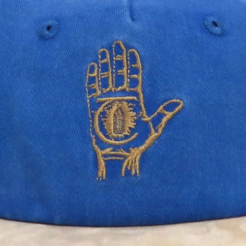 THEORIES CAP セオリーズ キャップ HAND OF THEORIES STRAPBACK DENIM/BROWN SUEDE スケートボード スケボー 4
