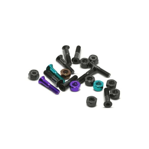 HARDIES HARDWARE BOLT ハーディーズハードウエア ボルト（六角）7/8インチ DASHAWN JORDAN ALLEN BLACK/RED スケートボード スケボー 2