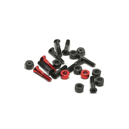 HARDIES HARDWARE BOLT ハーディーズハードウエア ボルト（六角）7/8インチ TYSHAWN JONES ALLEN BLACK/RED スケートボード スケボー 2