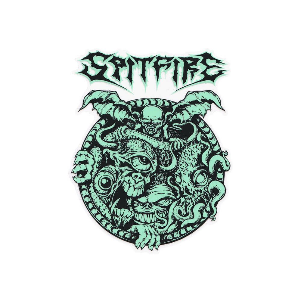 SPITFIRE STICKER スピットファイヤー ステッカー DEMON GATE スケートボード スケボー