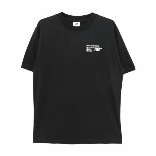 NEW BALANCE NUMERIC T-SHIRT ニューバランス ヌメリック Tシャツ NUMERIC SMALL LOGO BLACK スケートボード スケボー　1